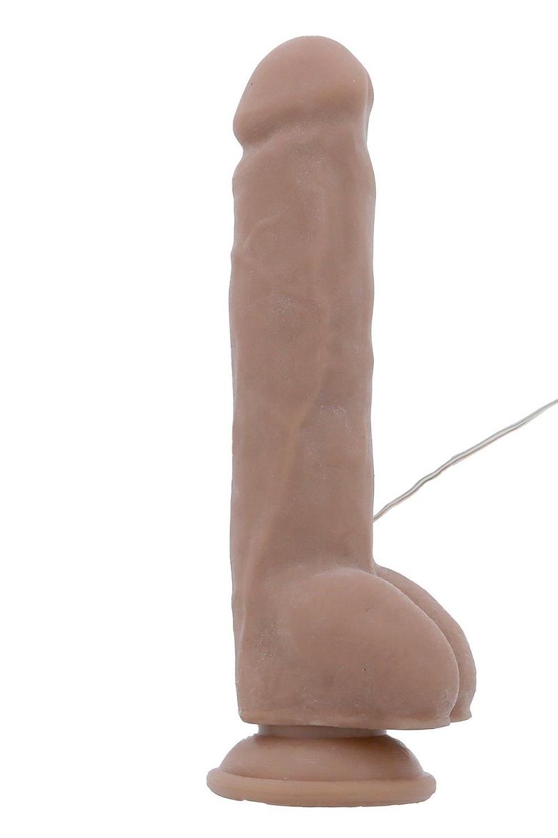 Телесный вибромассажер MACHO MARSHAL - 23,5 см. 2