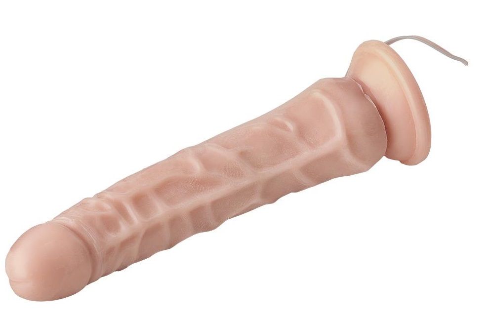 Телесный вибромассажер Seductive Senor - 21 см. 3