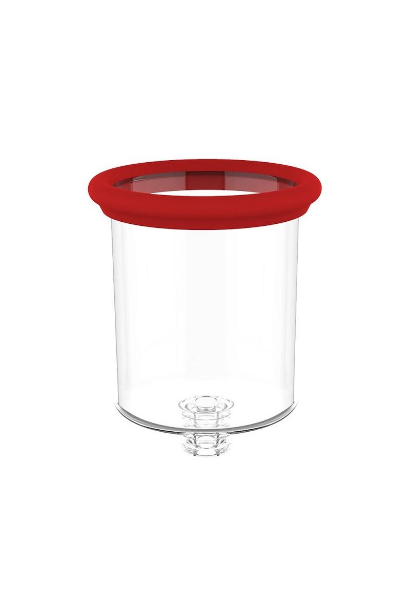 Красный двойной стимулятор Georgia - вибратор и вакуумная помпа 3