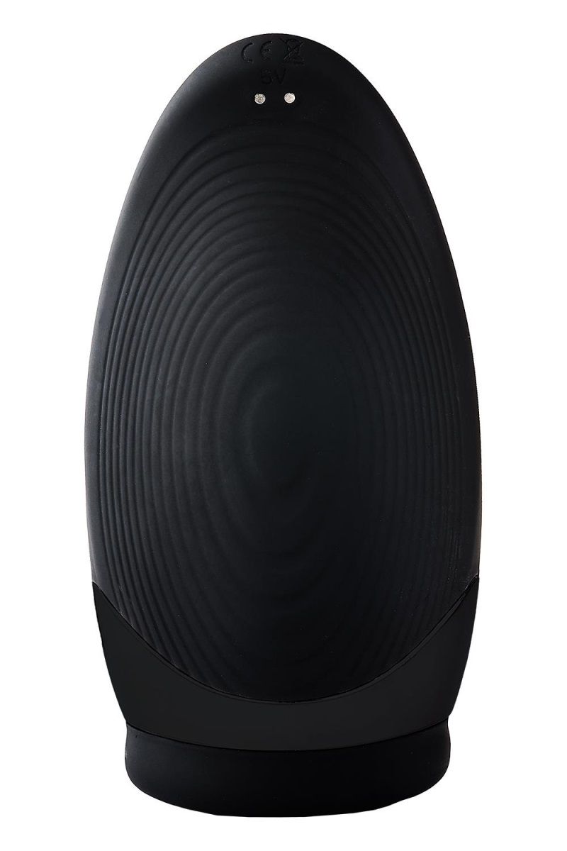 Мастурбатор с вибрацией и функцией нагрева Squeezable Stroker 5