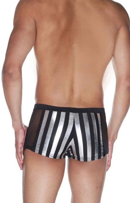 Мужские трусы-боксеры в крупную полоску 2