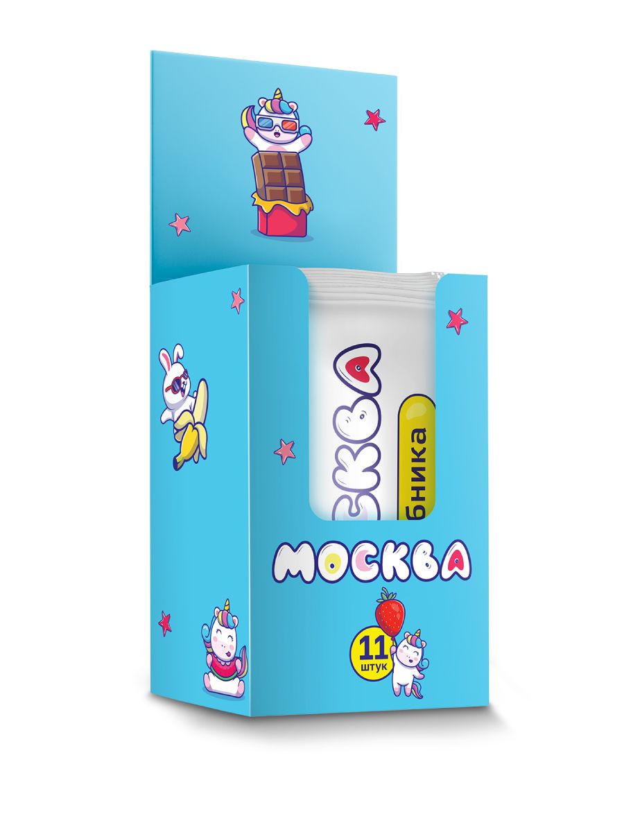 Набор из 11 саше лубрикантов "Москва" 2