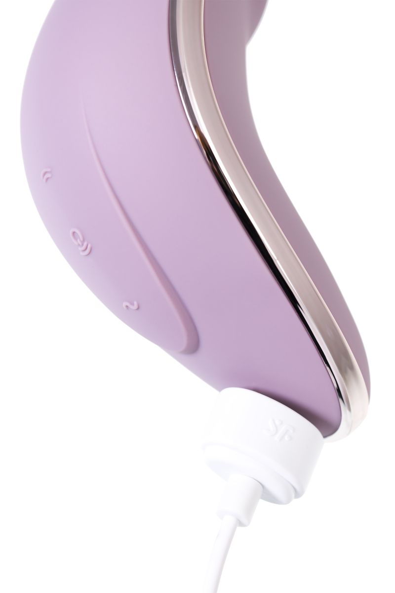 Сиреневый вакуум-волновой вибростимулятор клитора Satisfyer Vulva Lover 1 11