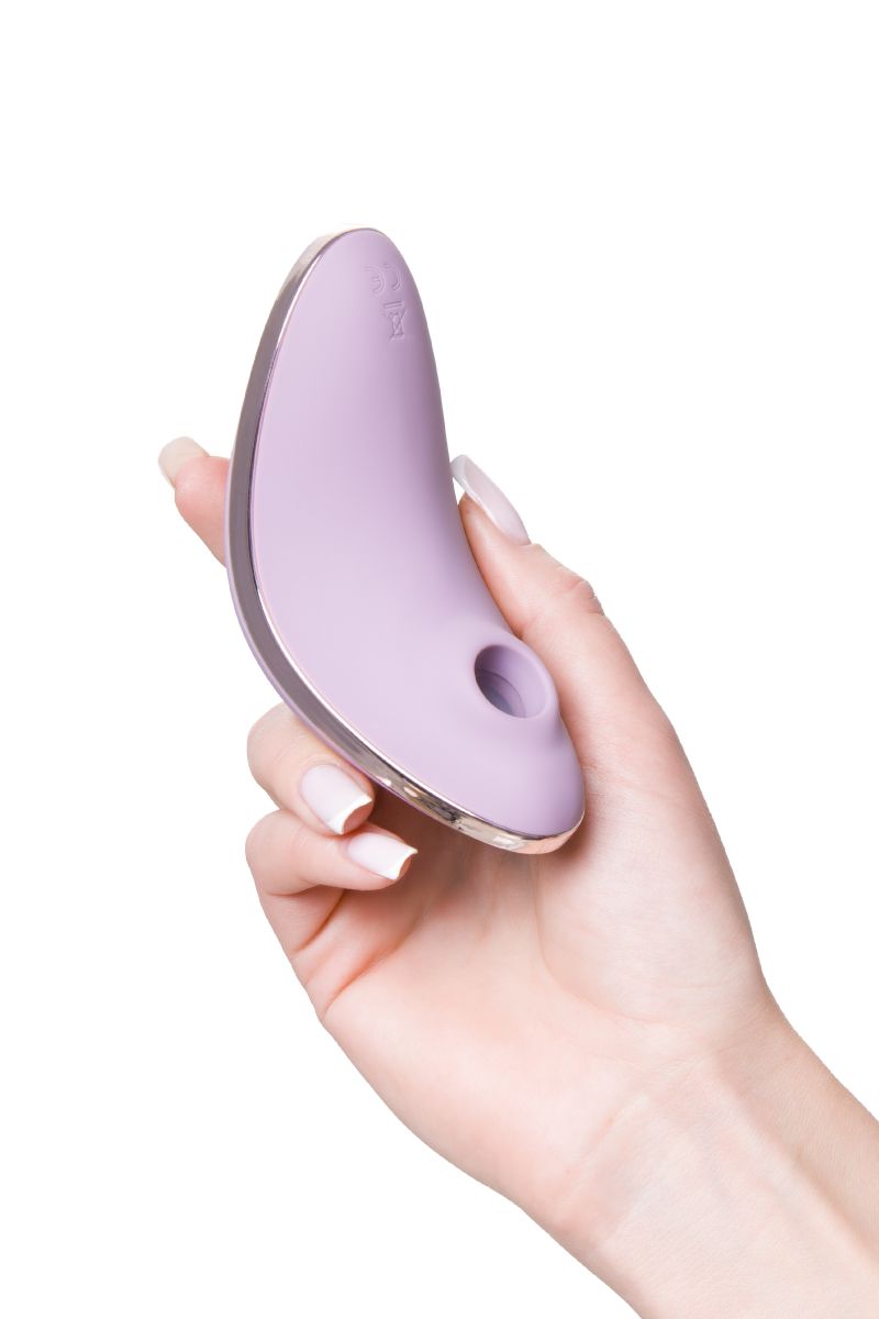 Сиреневый вакуум-волновой вибростимулятор клитора Satisfyer Vulva Lover 1 6
