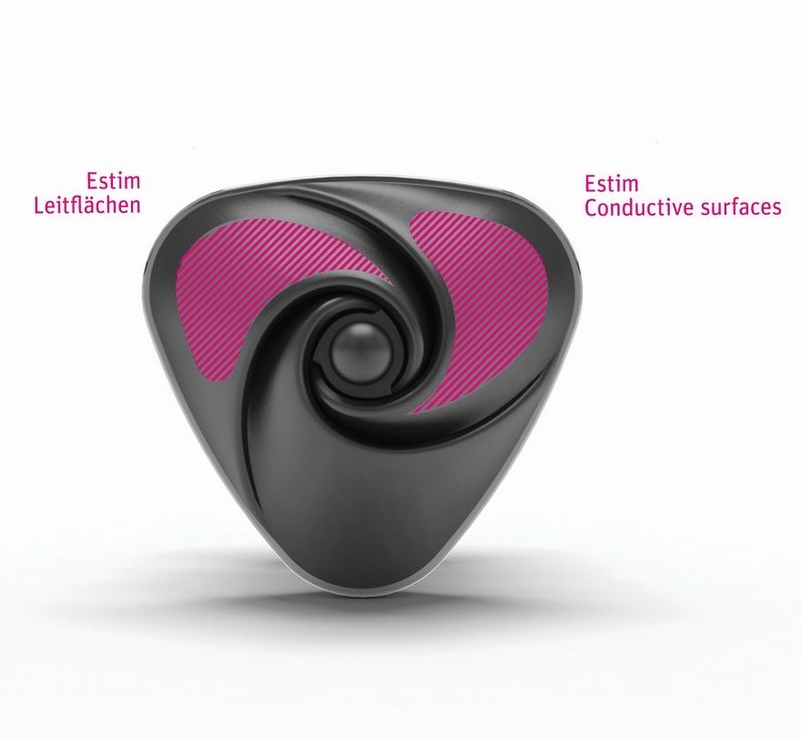 Вибромассажёр с электростимуляцией Hearts Desire 6