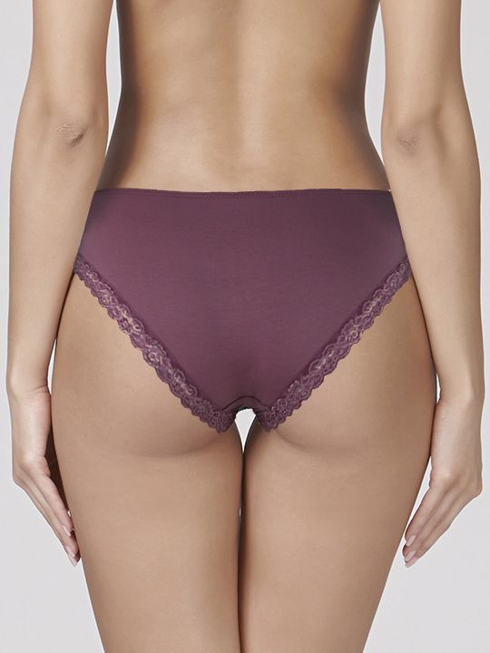 Трусики-слипы из мягкого микромодала с заниженной талией 2