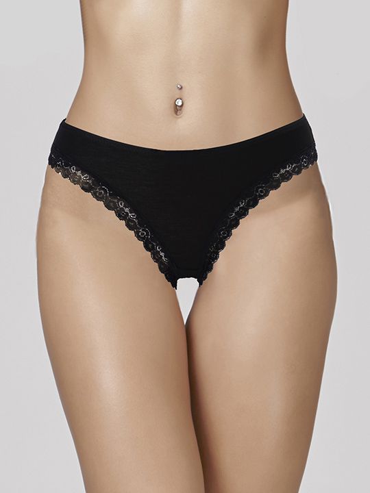 Трусики-слипы из мягкого микромодала с заниженной талией 3