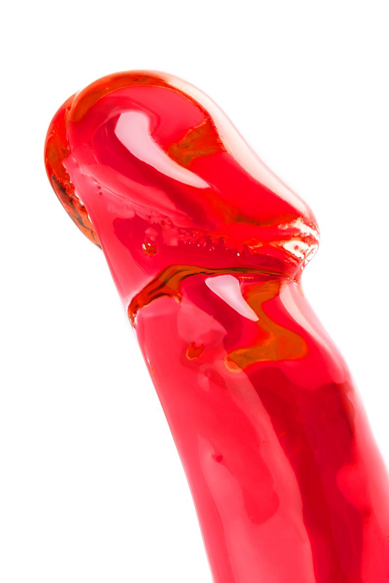 Красный леденец в форме члена со вкусом виски - 173 гр. 8