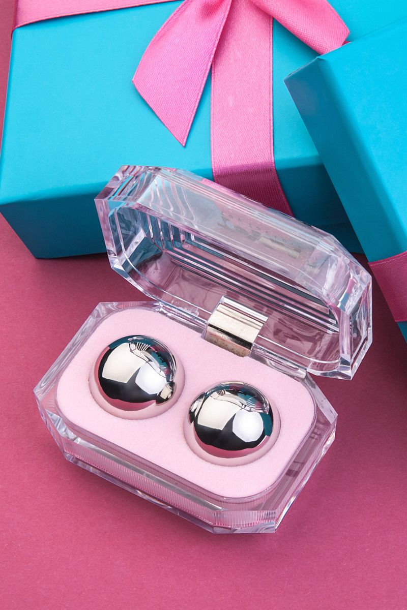 Вагинальные гладкие шарики из металла 4