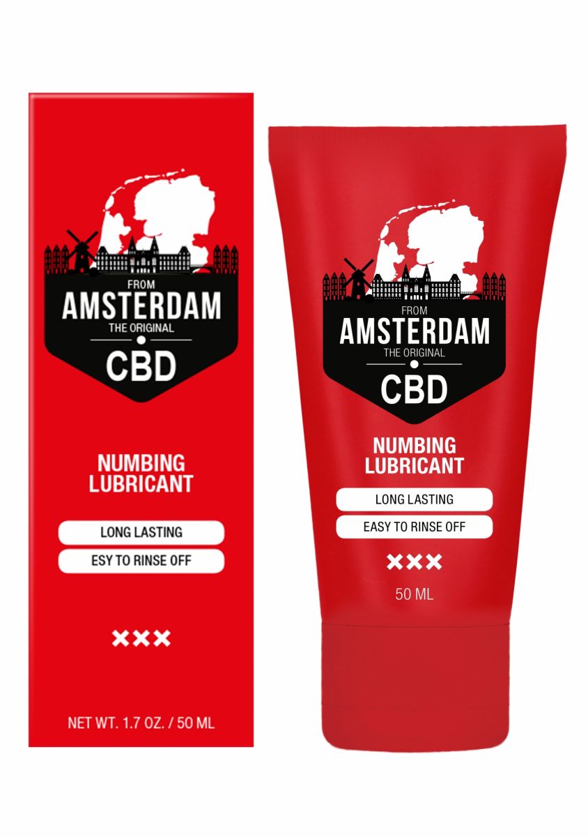 Пролонгирующий лубрикант CBD from Amsterdam Numbing Lubricant - 50 мл. 1