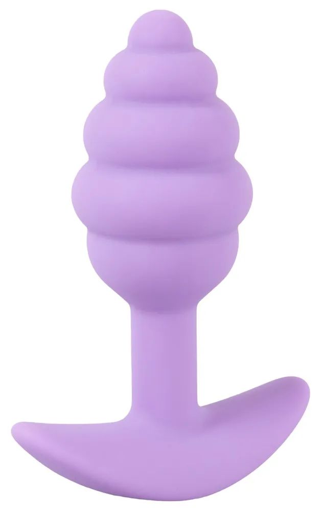 Фиолетовая анальная втулка Mini Butt Plug - 7,5 см. 3