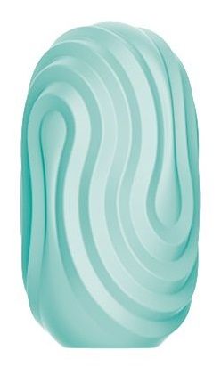 Бирюзовый мастурбатор-яйцо Twist Angel 2