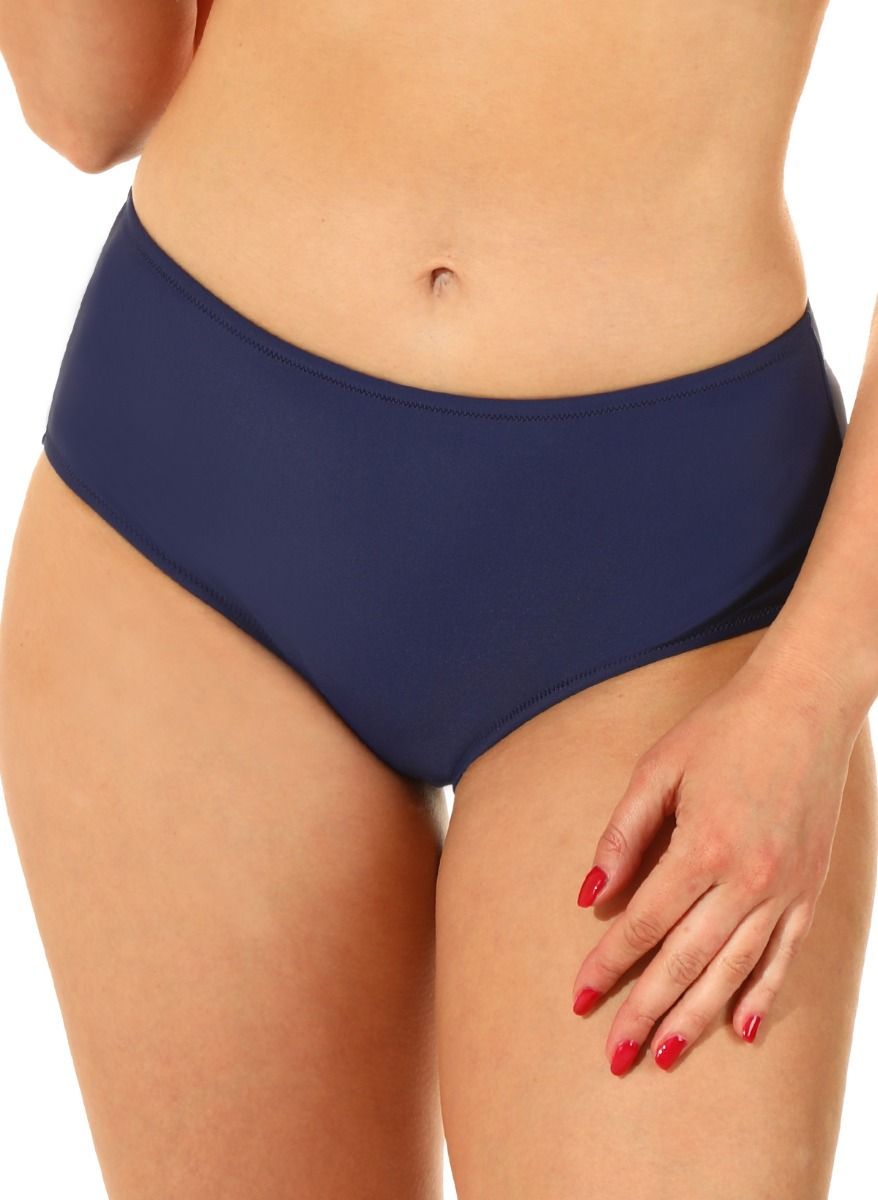 Раздельный купальник: принтованный лиф и высокие плавки 5