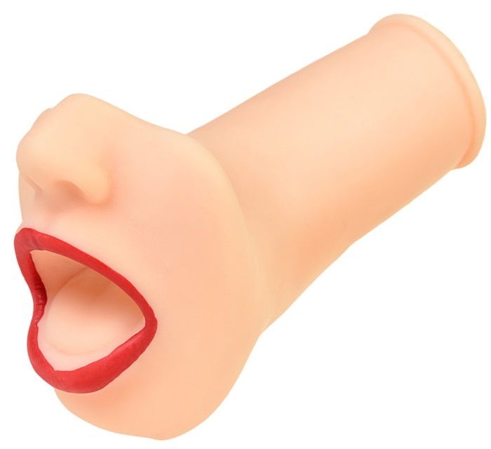 Мастурбатор-ротик с алыми губами 1