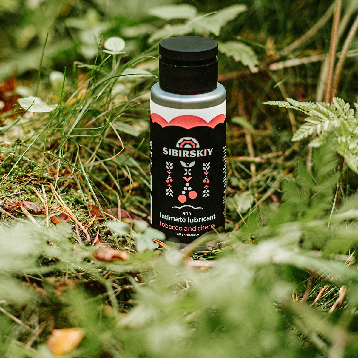 Анальный лубрикант на водной основе SIBIRSKIY с ароматом вишни и табака - 100 мл. 3
