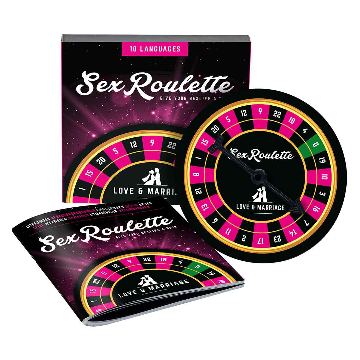 Настольная игра-рулетка Sex Roulette Love & Marriage 1