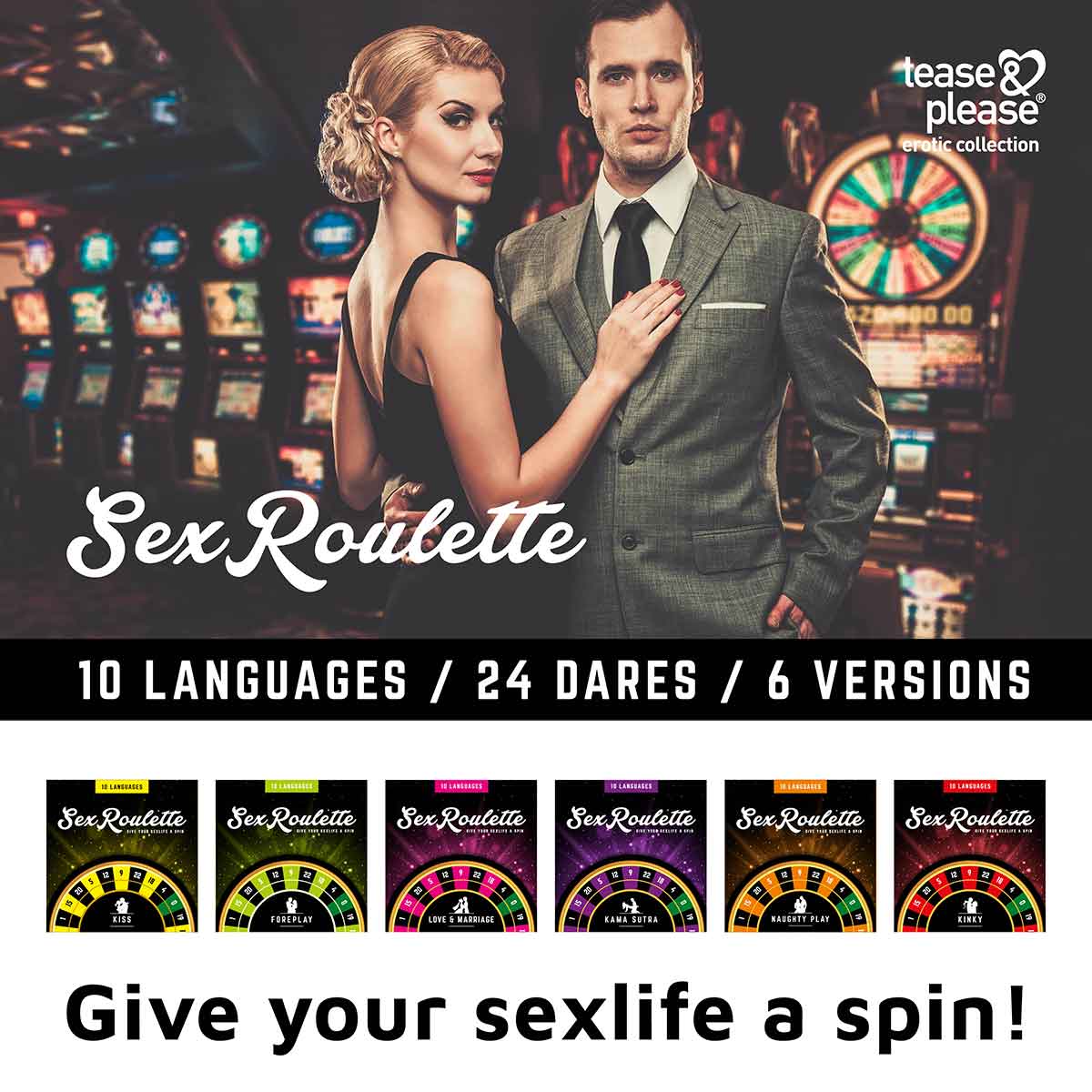 Настольная игра-рулетка Sex Roulette Foreplay 3