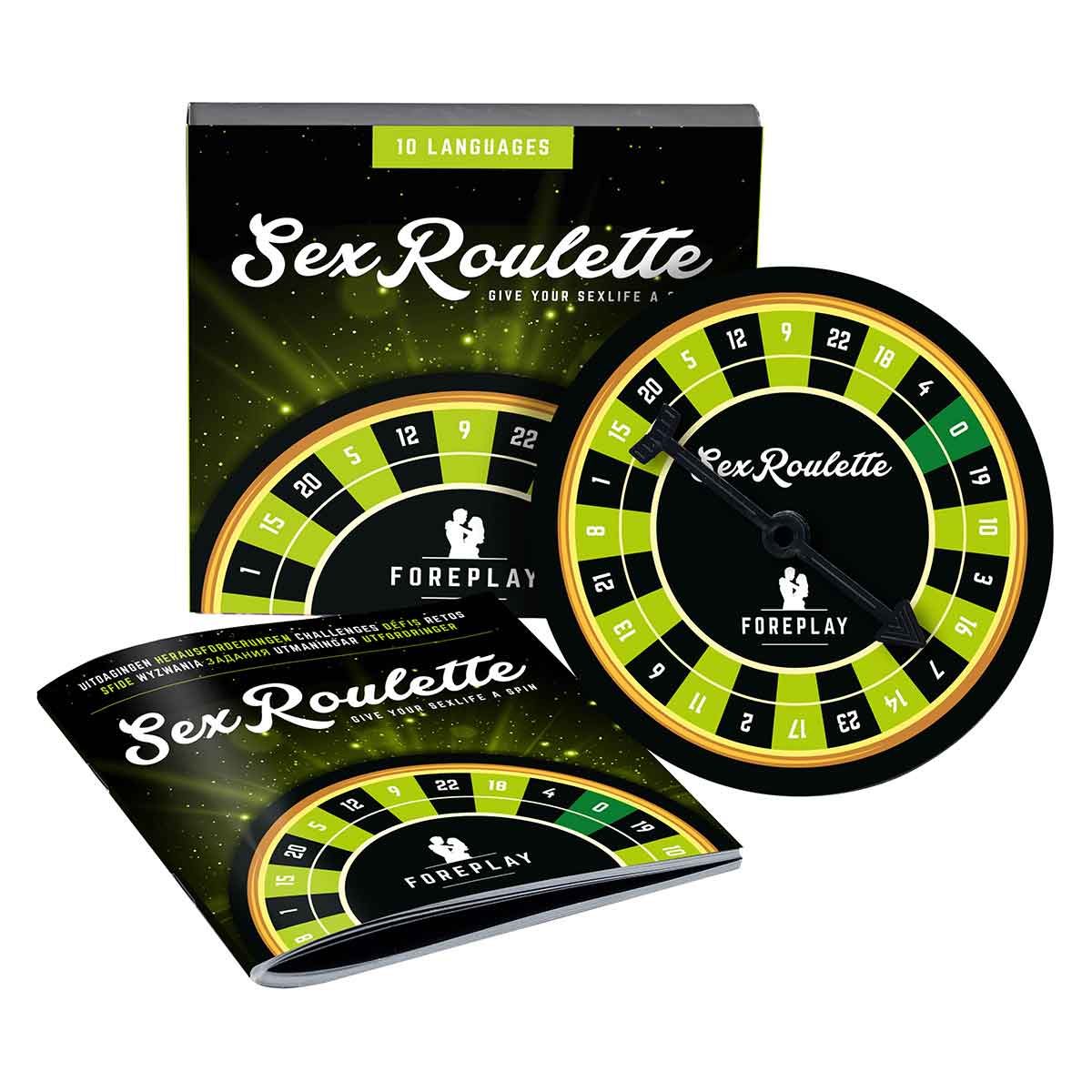 Настольная игра-рулетка Sex Roulette Foreplay 1