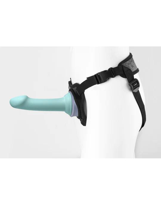 Черные трусики для страпона Body Dock SE на регулируемых ремнях 7