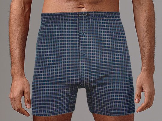 Мужские трусы-боксеры из хлопкового материала Gentlemen 2