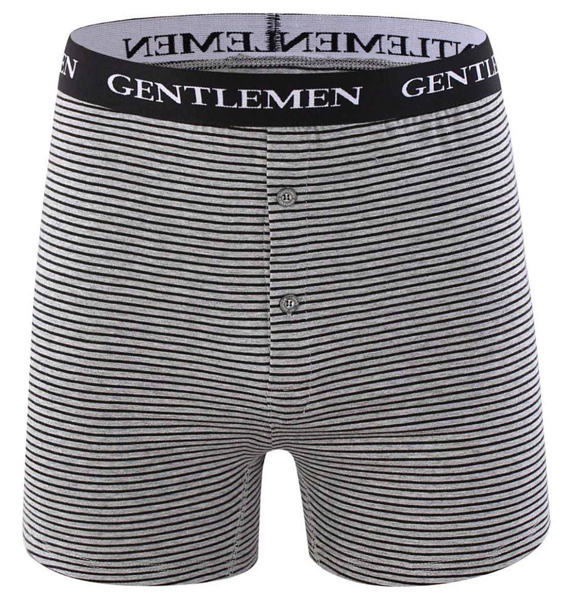 Хлопковые трусы-боксеры с тонкой полоской и брендированной резинкой 2