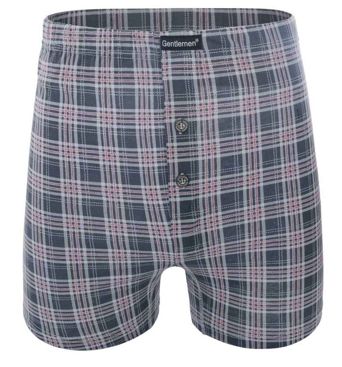 Трусы-боксеры свободного кроя в клетку 1