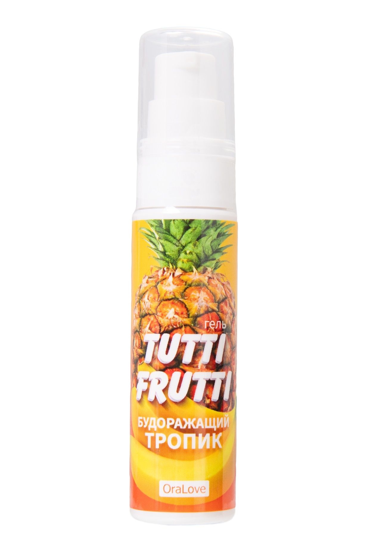 Гель-смазка Tutti-Frutti со вкусом тропических фруктов - 30 гр. 1