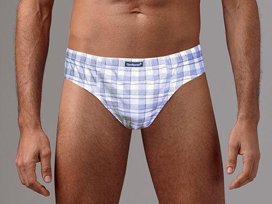 Мужские трусы-слип свободного кроя - 2 шт. 1