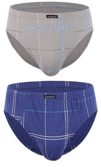 Комплект из 2 мужских трусов-слипов 1