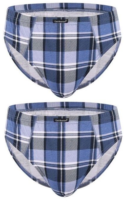 Набор из 2 клетчатых трусов-слипов Gentlemen 1