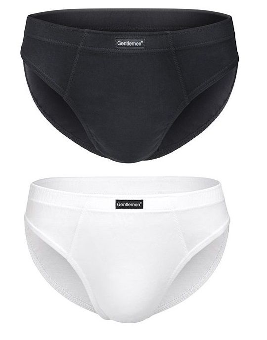 Комплект из 2 трусов-слипов Gentlemen в классических цветах 1