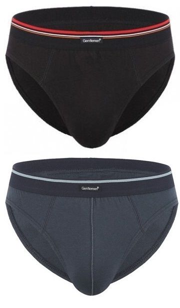 Комплект из двух хлопковых трусов-слипов 1