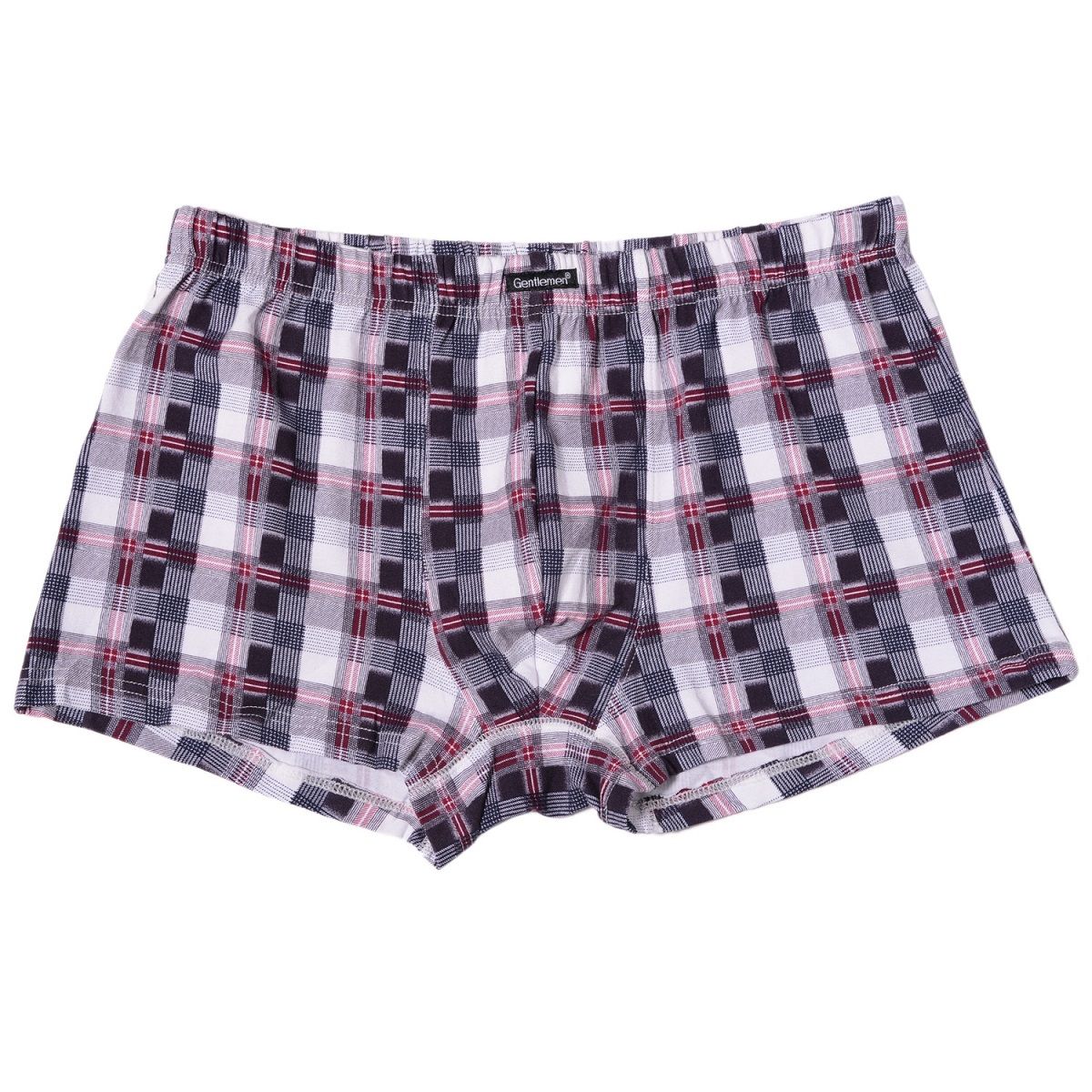 Мужские трусы-боксеры в клеточку 2