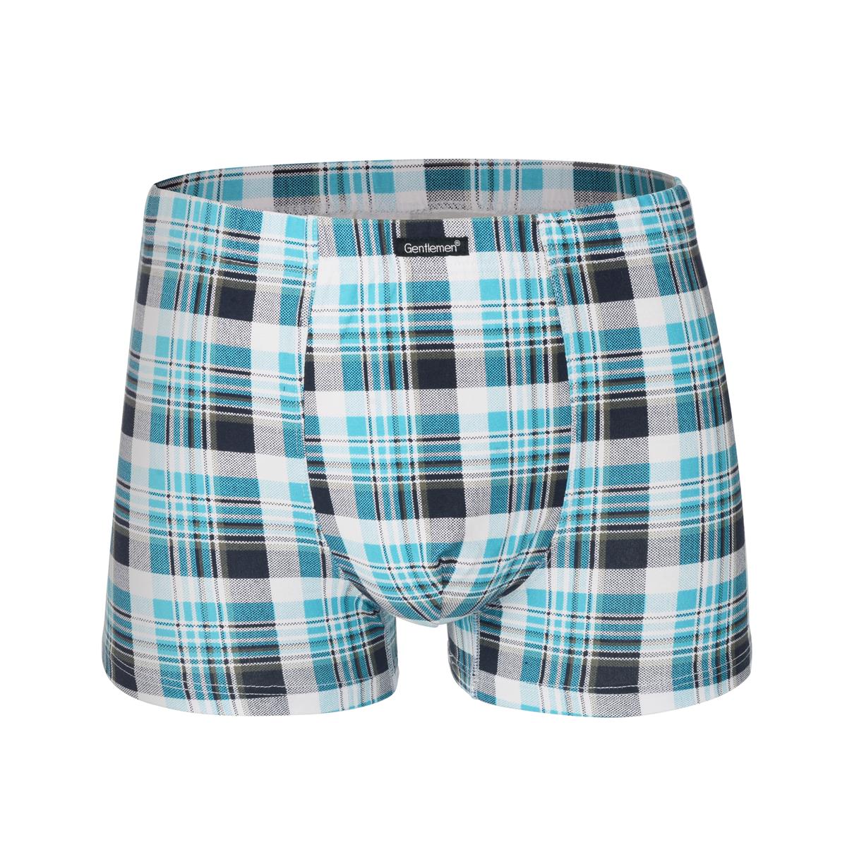 Классические трусы-боксеры в клетку 1