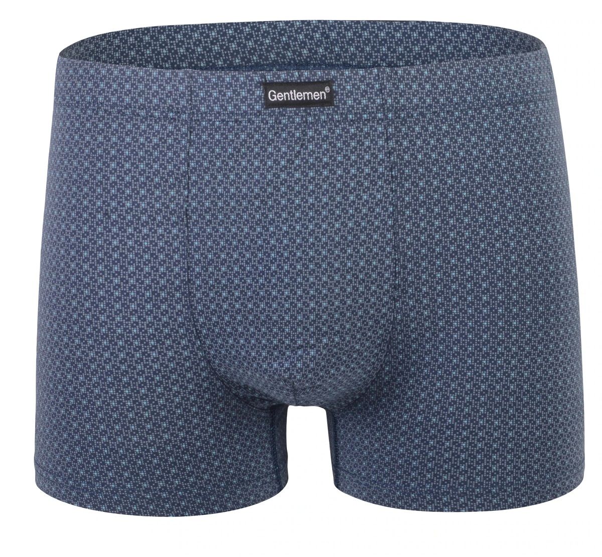 Мужские трусы-боксеры из принтованного хлопкового полотна 1