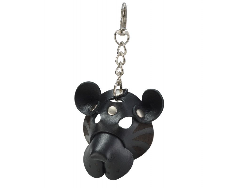 Черный брелок-маска "Ночной тигр" 1