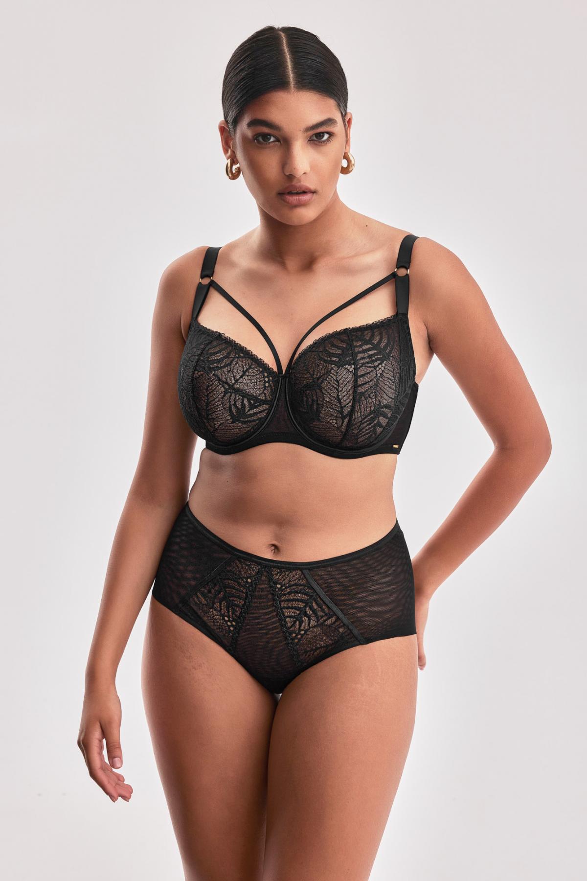 Черный бюстгальтер Beverly с мягкой чашкой на косточке 2