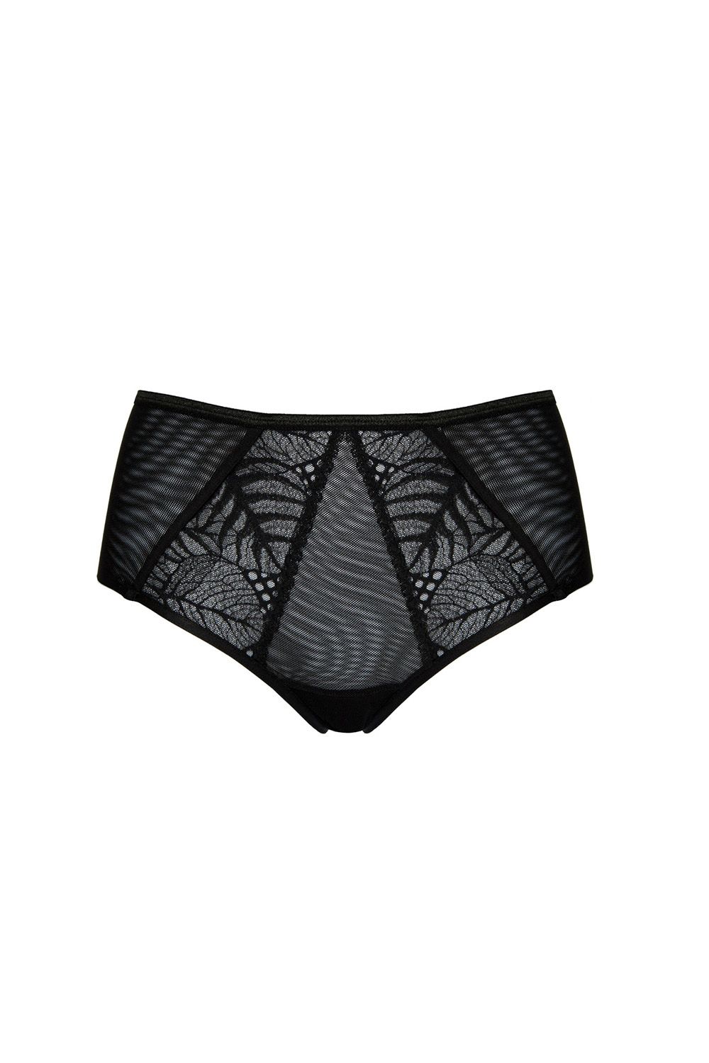Черные трусики с высокой линией талии Beverly 4