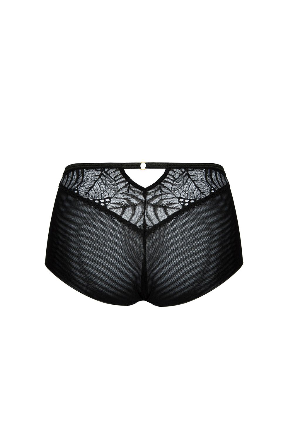 Черные трусики с высокой линией талии Beverly 5