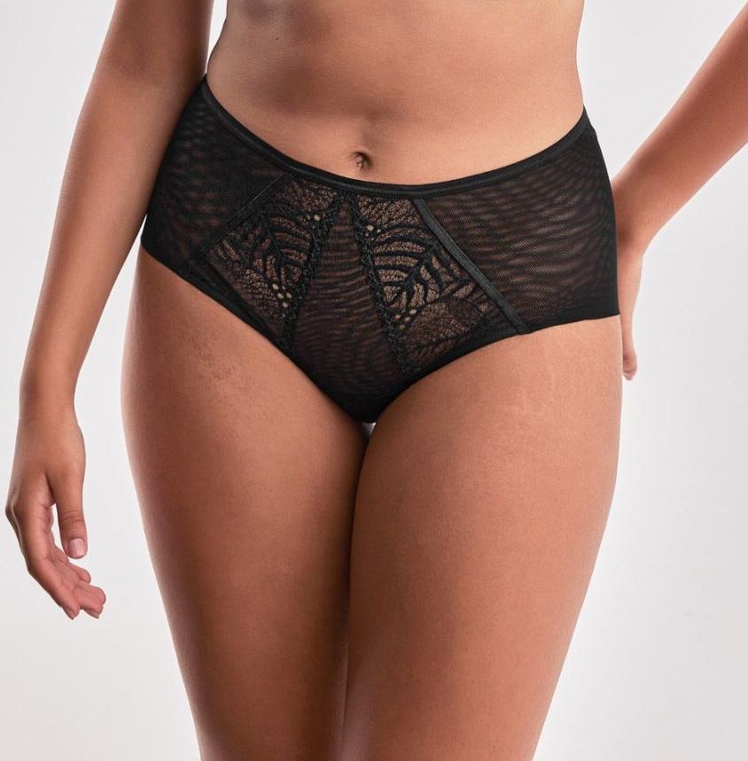 Черные трусики с высокой линией талии Beverly 1