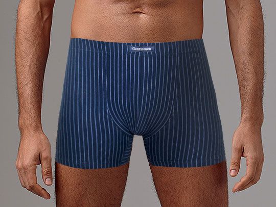 Удобные мужские боксеры в полоску 1