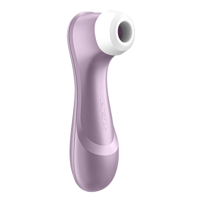 Сиреневый вакуум-волновой клиторальный стимулятор Satisfyer Pro 2 6