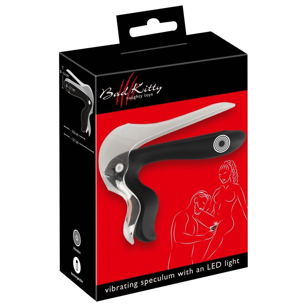 Вагинальный расширитель Vibrating Speculum с вибрацией и подсветкой 2