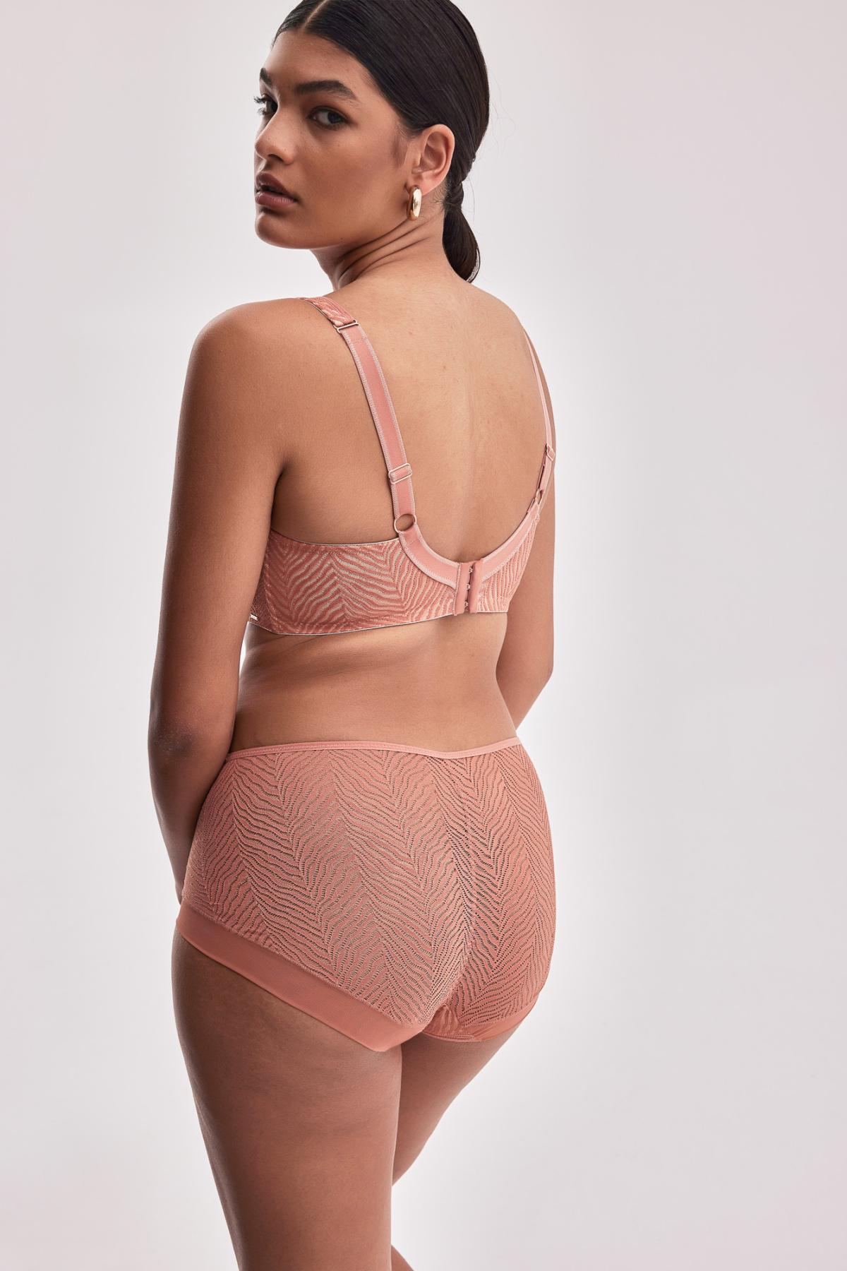 Коралловый бюстгальтер с мягкой чашкой Celeste 3