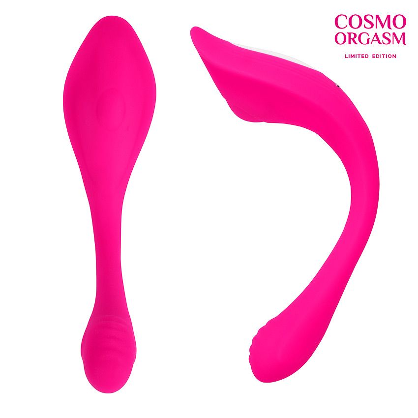 Розовый гибкий вибратор для двойной стимуляции 2