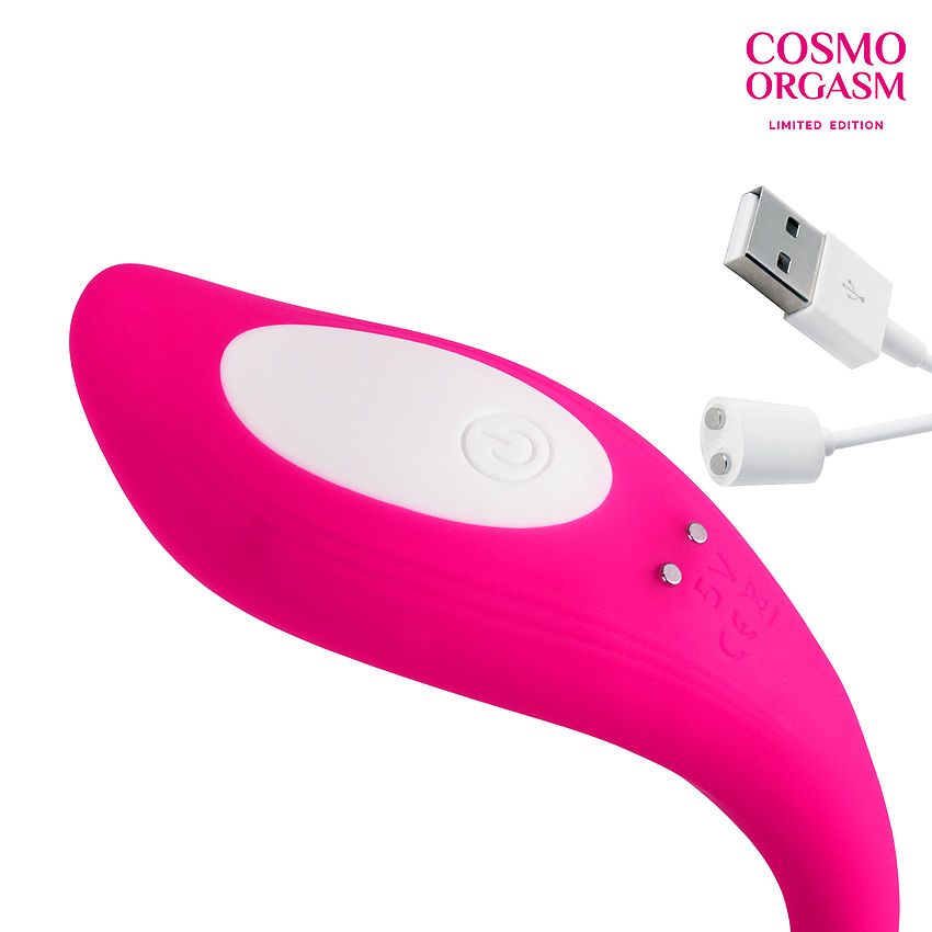 Розовый гибкий вибратор для двойной стимуляции 5