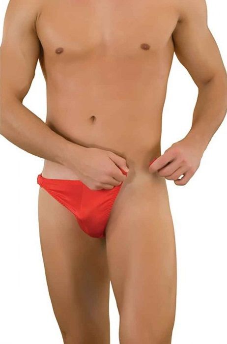 Красные мужские трусы-тонги 3