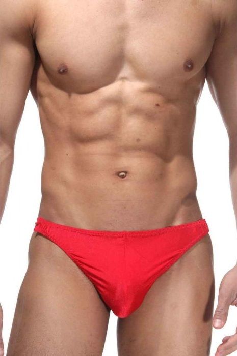 Красные мужские трусы-тонги 1