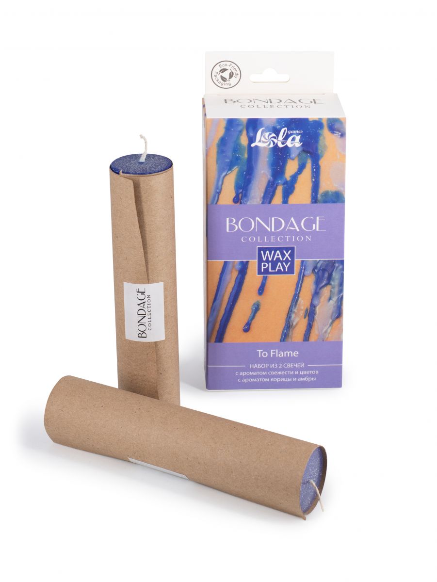 Набор из 2 БДСМ-свечей To Flame 6