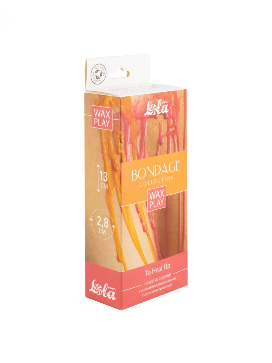 Набор из 2 БДСМ-свечей To Heat Up 5